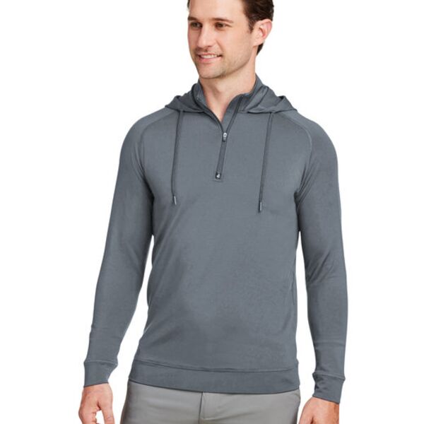 Unisex Vandyke Quarter-Zip Hooded Sweatshirt Thumbnail