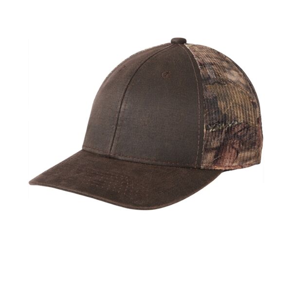 Pigment Print Camouflage Mesh Back Cap Thumbnail
