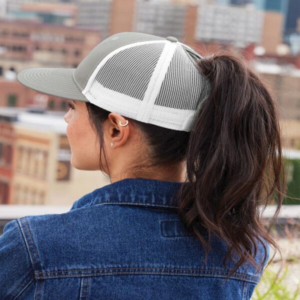 Snapback Ponytail Trucker Cap Thumbnail