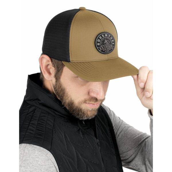 Contrast Stitch Trucker PacFlex Snapback Cap Thumbnail