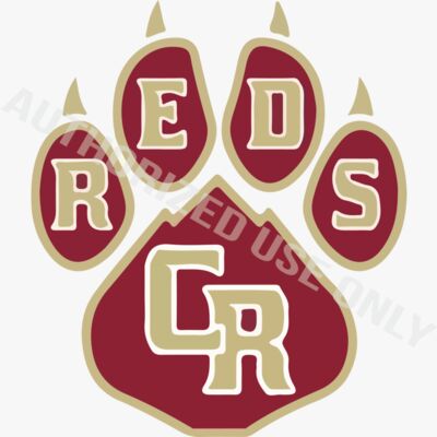 Cedar Reds High School Paw Logo Thumbnail