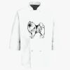 Eight Pearl Button Chef Coat Thumbnail