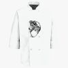 Eight Pearl Button Chef Coat Thumbnail