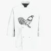 Eight Pearl Button Chef Coat Thumbnail