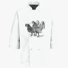 Eight Pearl Button Chef Coat Thumbnail