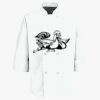 Eight Pearl Button Chef Coat Thumbnail