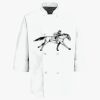 Eight Pearl Button Chef Coat Thumbnail