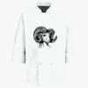 Eight Pearl Button Chef Coat Thumbnail