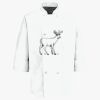 Eight Pearl Button Chef Coat Thumbnail