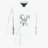 Eight Pearl Button Chef Coat Thumbnail