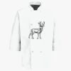 Eight Pearl Button Chef Coat Thumbnail