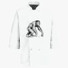 Eight Pearl Button Chef Coat Thumbnail