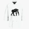 Eight Pearl Button Chef Coat Thumbnail
