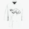 Eight Pearl Button Chef Coat Thumbnail