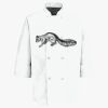Eight Pearl Button Chef Coat Thumbnail