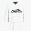 Eight Pearl Button Chef Coat Thumbnail
