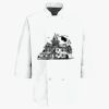 Eight Pearl Button Chef Coat Thumbnail