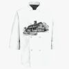 Eight Pearl Button Chef Coat Thumbnail