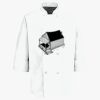 Eight Pearl Button Chef Coat Thumbnail