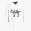 Eight Pearl Button Chef Coat Thumbnail