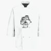 Eight Pearl Button Chef Coat Thumbnail