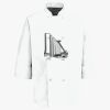Eight Pearl Button Chef Coat Thumbnail