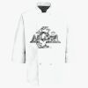 Eight Pearl Button Chef Coat Thumbnail