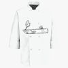 Eight Pearl Button Chef Coat Thumbnail