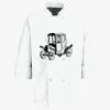 Eight Pearl Button Chef Coat Thumbnail