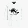 Eight Pearl Button Chef Coat Thumbnail