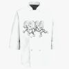 Eight Pearl Button Chef Coat Thumbnail