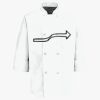 Eight Pearl Button Chef Coat Thumbnail