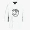 Eight Pearl Button Chef Coat Thumbnail