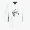 Eight Pearl Button Chef Coat Thumbnail