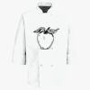 Eight Pearl Button Chef Coat Thumbnail