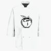 Eight Pearl Button Chef Coat Thumbnail