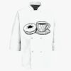 Eight Pearl Button Chef Coat Thumbnail