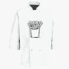 Eight Pearl Button Chef Coat Thumbnail