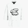 Eight Pearl Button Chef Coat Thumbnail