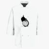 Eight Pearl Button Chef Coat Thumbnail