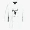 Eight Pearl Button Chef Coat Thumbnail