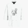 Eight Pearl Button Chef Coat Thumbnail