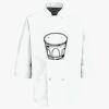 Eight Pearl Button Chef Coat Thumbnail