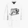 Eight Pearl Button Chef Coat Thumbnail