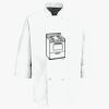 Eight Pearl Button Chef Coat Thumbnail