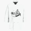 Eight Pearl Button Chef Coat Thumbnail