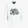 Eight Pearl Button Chef Coat Thumbnail