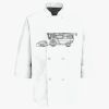 Eight Pearl Button Chef Coat Thumbnail