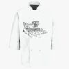 Eight Pearl Button Chef Coat Thumbnail