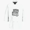 Eight Pearl Button Chef Coat Thumbnail